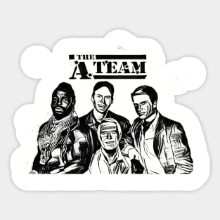 the a team Sticker